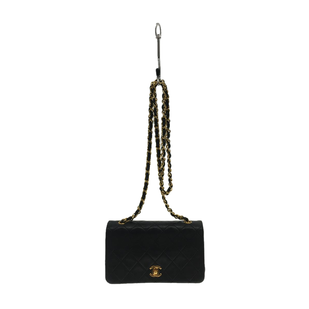 Chanel Mini Matelasse Full Flap Leather Chain Shoulder Bag